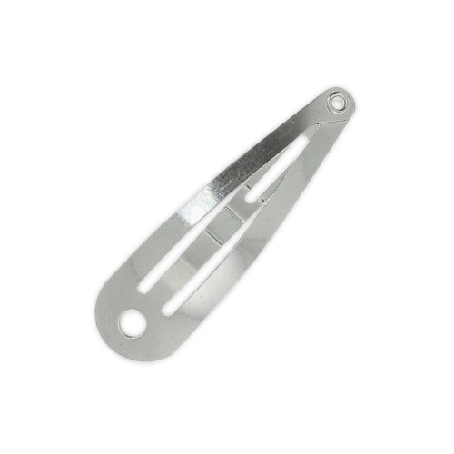 Fermagli per capelli mm. 40 rodiato x1