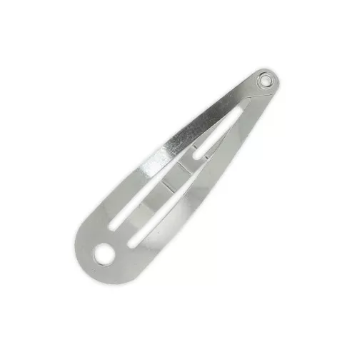 Fermagli per capelli mm. 40 rodiato x1