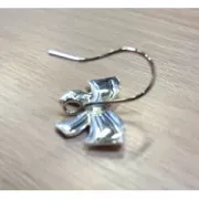 Ganci nodo mm. 19 Argento 925 x 2