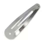 Fermagli per capelli mm. 58 rodiato x10