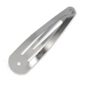 Fermagli per capelli mm. 58 rodiato x10