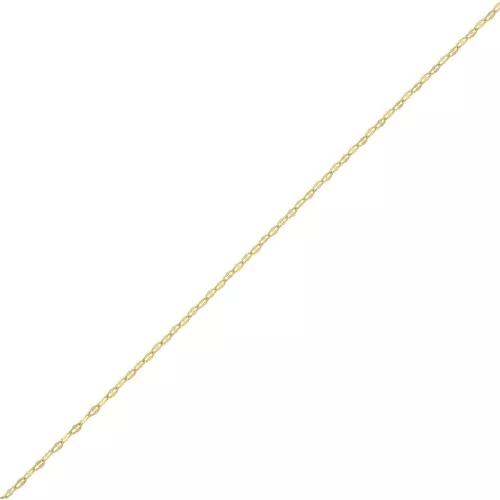 Catena 1.8 mm - Dorato con oro fino x50cm