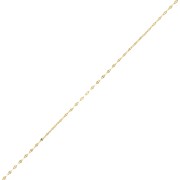 Catena 1.4 mm - Dorato con oro fino x50cm|raw }}