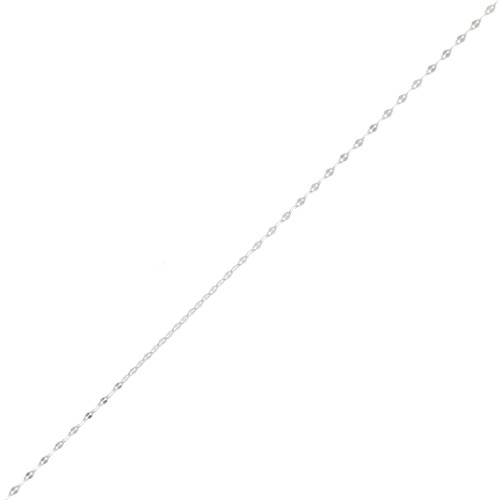 Catena 1.4 mm - Placcatura argento fino x50cm