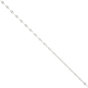 Catena 1.4 mm - Placcatura argento fino x50cm