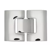 Chiusura 26x20 mm per lacci 17 mm - Acciaio inossidabile 316L x1