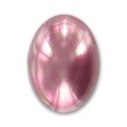 Cabochon in resina madreperlata mm. 18x13 Light Fuchsia x1