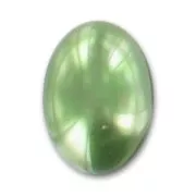 Cabochon in resina madreperlata mm. 18x13 Green x1