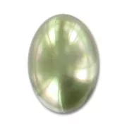 Cabochon in resina madreperlata mm. 18x13 Olive x1
