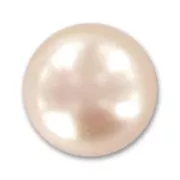 Cabochon in resina madreperlata mm. 12 Light Rose x1