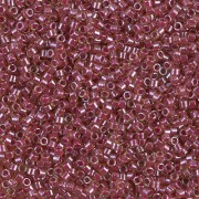Miyuki Delica 11/0 DB0283 - Cranberry Lined Peridot Luster x8g|raw }}