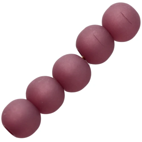 Tonde Polaris mm.  4 Antic Mauve x20
