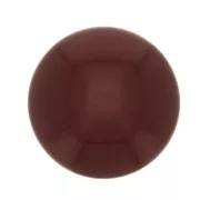 Cabochon in resina opaca 12 mm -Feccia di vino x1