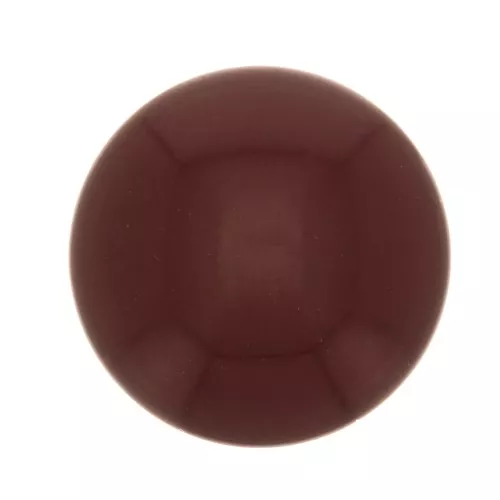 Cabochon in resina opaca 12 mm -Feccia di vino x1