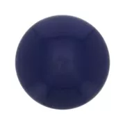 Cabochon in resina opaca 12 mm - Blu marina x1