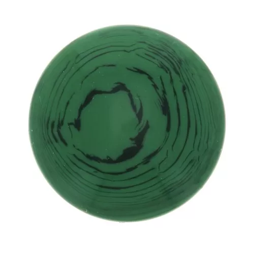 Cabochon in resina opaca 12 mm - Malachite x1