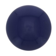 Cabochon in resina opaca 14 mm - Blu marina x1