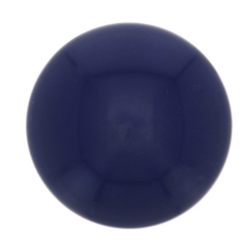 Cabochon in resina opaca 14 mm - Blu marina x1
