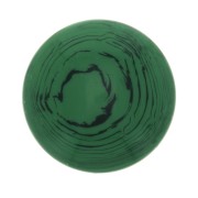 Cabochon in resina opaca 14 mm - Malachite x1