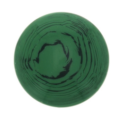 Cabochon in resina opaca 14 mm - Malachite x1