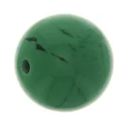 Perla in resina Opaca 10 mm - Malachite x1