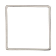 Anello di montaggio e intreccio quadrato 20x20 mm - Acciaio inossidabile 316L x1