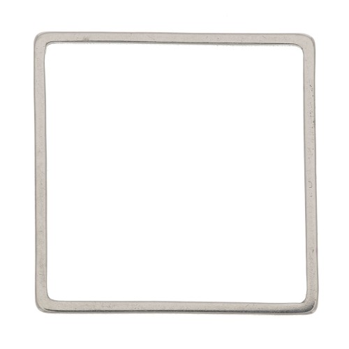 Anello di montaggio e intreccio quadrato 20x20 mm - Acciaio inossidabile 316L x1