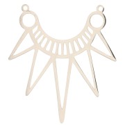 Distanziatore per collana forma etnica 41x38 mm- Acciaio inossidabile x1|raw }}