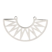 Distanziatore per collana forma azteco 39x21 mm- Acciaio inossidabile x1|raw }}