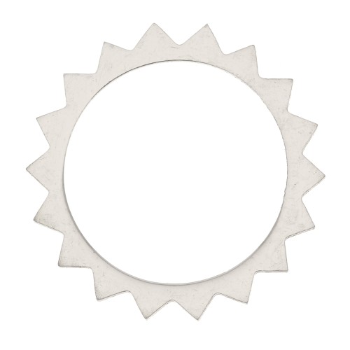 Distanziatore - pendente sole 18 mm- Acciaio inossidabile x1