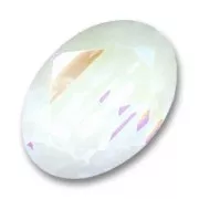 Cabochon PureCrystal 4120 8x6 mm White Opal