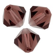 Biconi Preciosa 6 mm - MC Bead Rondell - Light Burgundy x12|raw }}