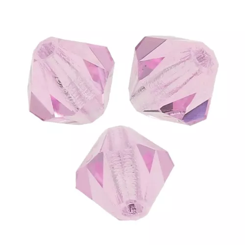 Biconi Preciosa 6 mm - MC Bead Rondell - Pink Sapphire x12