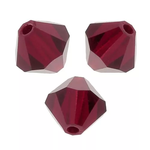 Biconi Preciosa 6 mm - MC Bead Rondell - Siam x12
