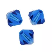 Biconi Preciosa 6 mm - MC Bead Rondell - Capri Blue x12