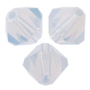 Biconi Preciosa 6 mm - MC Bead Rondell - White Opal x12