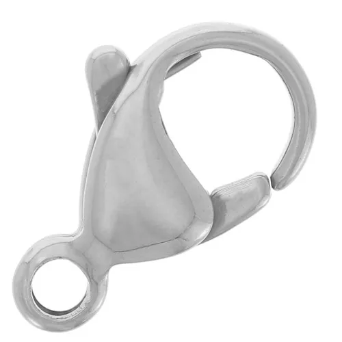 Chiusura moschettone mm. 13 Acciaio inox x1