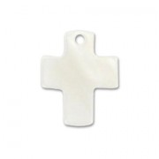 Croce Madreperla mm. 12x10 Naturale x10