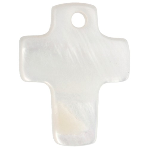 Croce Madreperla mm. 12x10 Naturale x10