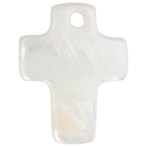 Croce Madreperla mm. 12x10 Naturale x10