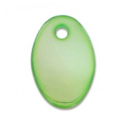 Ovali Madreperla mm. 15x10 Verde x10