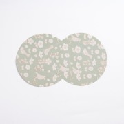 Confezione berlingot in cartone- uccello 8.3x8.3x3.5 cm - Lichene - Bianco x1