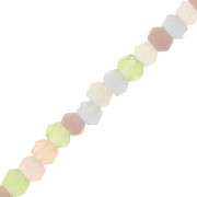 Rondelle sfaccettate 2x1.5 mm - Multicolore chiaro x33cm|raw }}