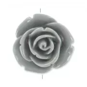 Rosellina mm. 25 Grigio x1