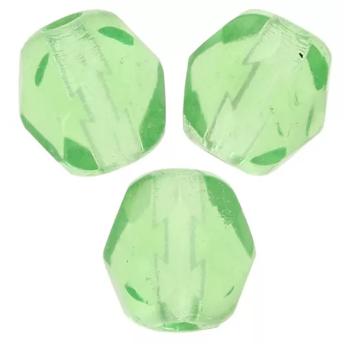 Sfaccettate mm 5 Green x50