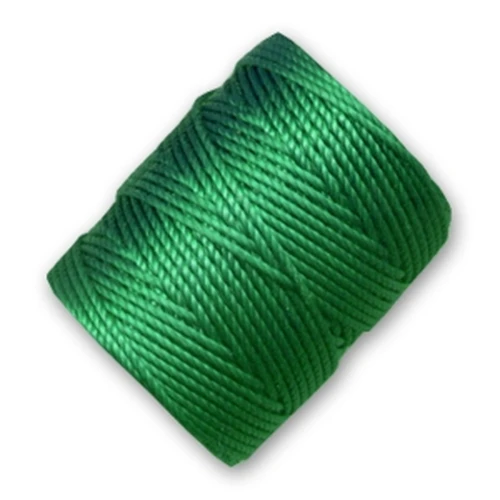 Filo C-Lon Tex 400 Bead Cord mm. 0,90 Green x m. 35