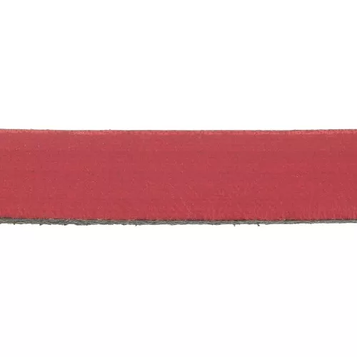 Laccetto cuoio mm. 10 Rosso x30cm