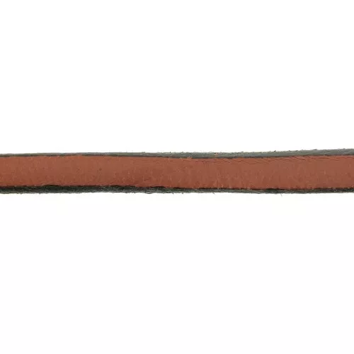 Laccetto cuoio mm. 5x2 Marrone x30cm
