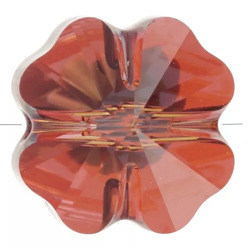 PureCrystal Clover 5752 12 mm - Cristallo rosso magma x1