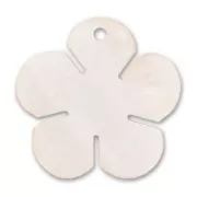 Pendente Madreperla fiore mm. 29 Naturale x1